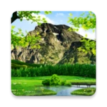 summer landscape live wallpaper android application logo